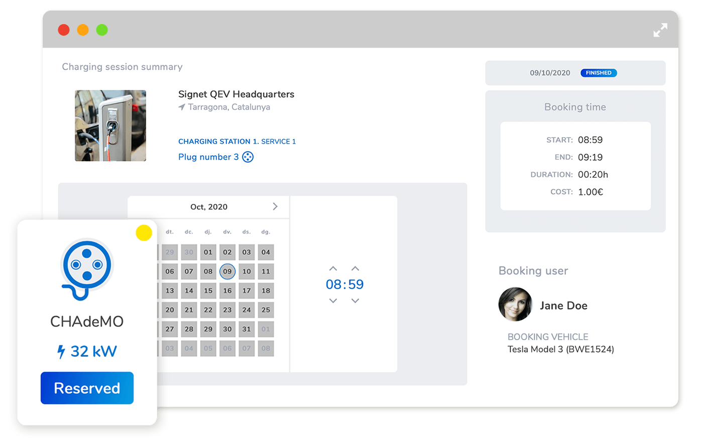 Booking management